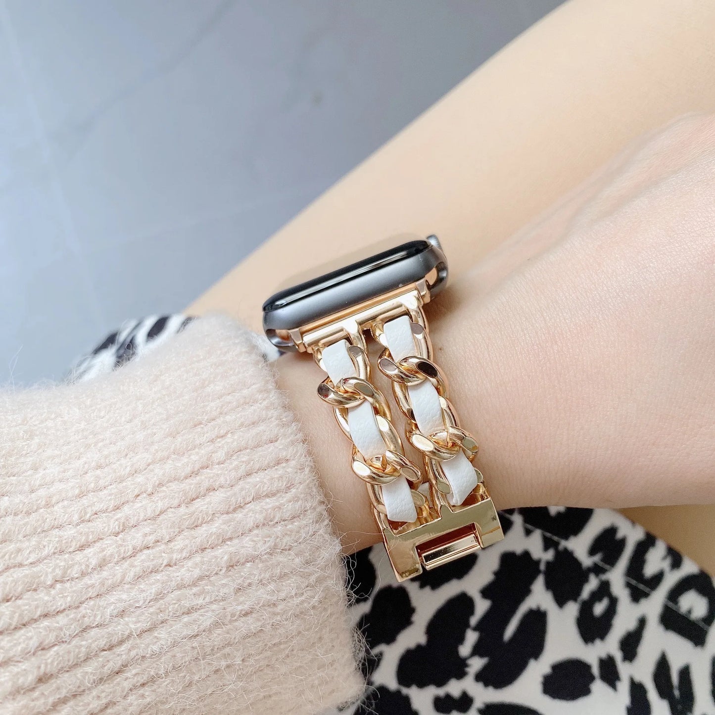 Women Metal Strap for Apple Watch Band 10 9 8 Ultra 46mm 42mm 49mm 7 SE 6 5 41mm 45mm 44/40mm Lady Gold Steel Bracelet Wristband
