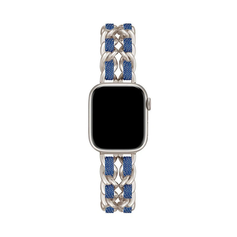 Women Metal Strap for Apple Watch Band 10 9 8 Ultra 46mm 42mm 49mm 7 SE 6 5 41mm 45mm 44/40mm Lady Gold Steel Bracelet Wristband