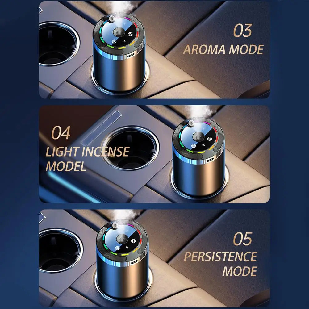 NEW High-end Car Aromatherapy Diffusers 5 Modes