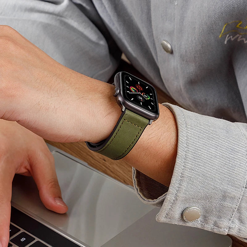 Leather Strap for Apple Watch