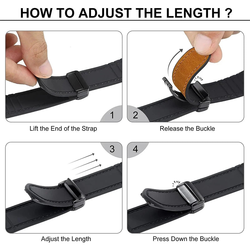 Leather Strap for Apple Watch
