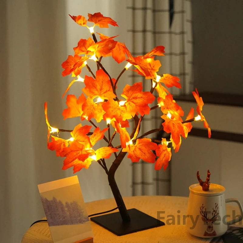 LED Rose Flower Table Lamp USB
