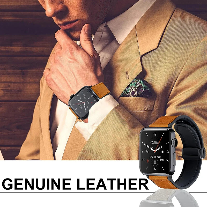 Leather Strap for Apple Watch