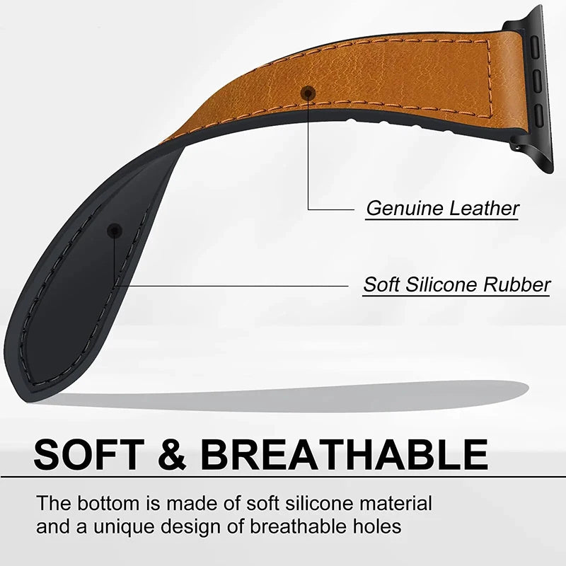Leather Strap for Apple Watch
