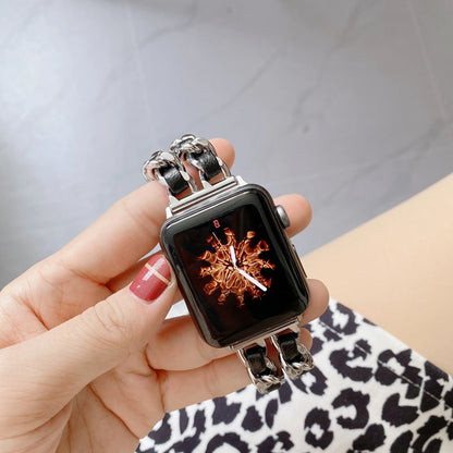 Women Metal Strap for Apple Watch Band 10 9 8 Ultra 46mm 42mm 49mm 7 SE 6 5 41mm 45mm 44/40mm Lady Gold Steel Bracelet Wristband