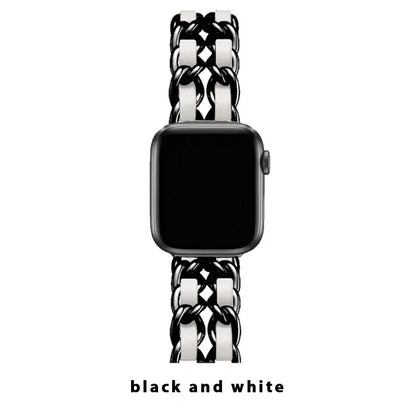 Women Metal Strap for Apple Watch Band 10 9 8 Ultra 46mm 42mm 49mm 7 SE 6 5 41mm 45mm 44/40mm Lady Gold Steel Bracelet Wristband